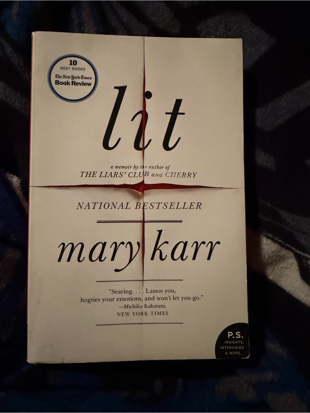 Lit by Mary Karr